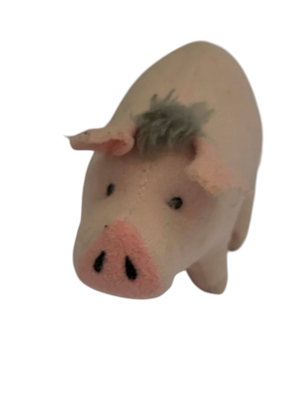 Vintage 1995 Babe Plush Pig Small Movie Collector Stuffie Happy Meal Toy‎   Good